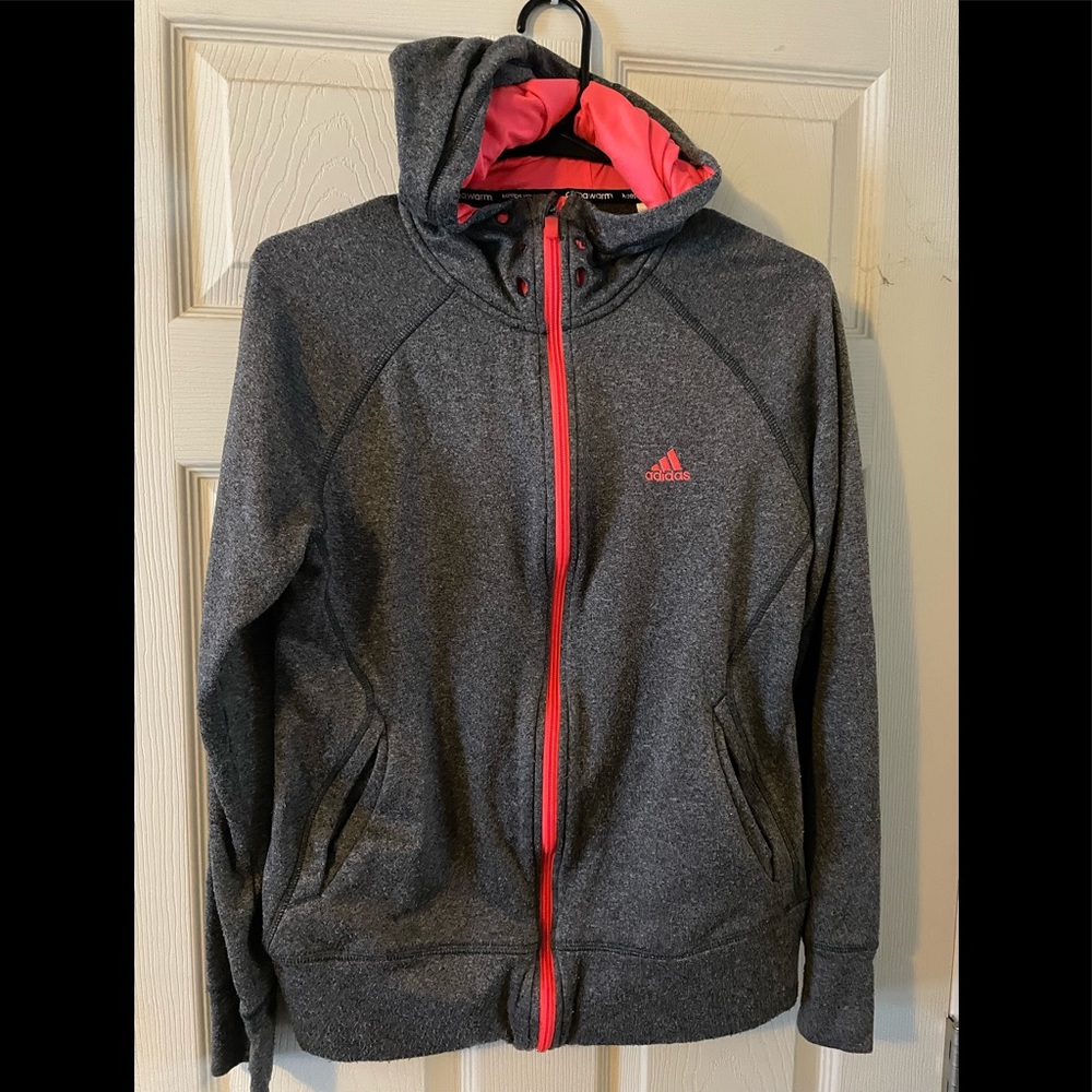 Adidas Climawarm zip up ultimate hoodie